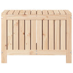 Garden Storage Box 76x42.5x54 cm Solid Wood Pine