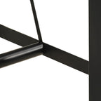 Bar Table 110x55x107 cm Solid Wood Acacia and Iron