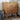 Bedside Cabinet OLDEN Brown Solid Wood Pine