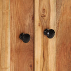 2 Piece Bathroom Furniture Set Solid Wood Acacia