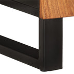 3 Piece Bathroom Furniture Set Solid Wood Acacia