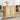 Sideboard SENJA Rattan Look Brown 80x35x80 cm Solid Wood Pine