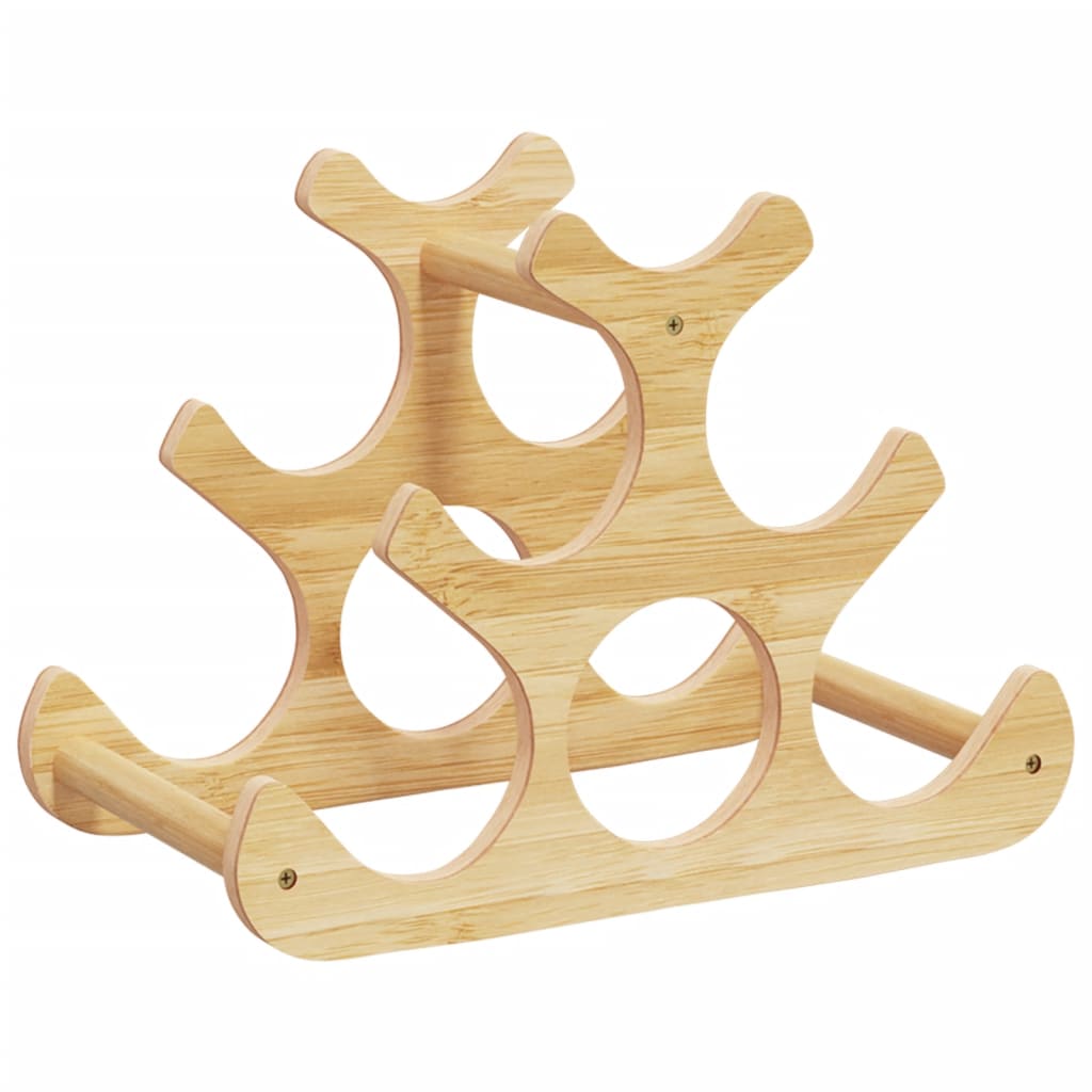 Wine Rack for 6 Bottles 35x18x25.5 cm Bamboo