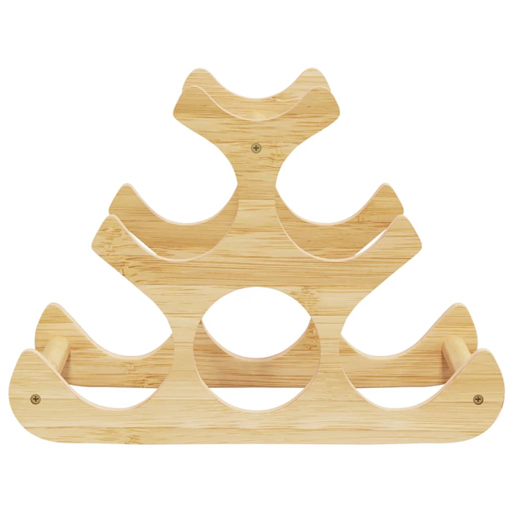 Wine Rack for 6 Bottles 35x18x25.5 cm Bamboo