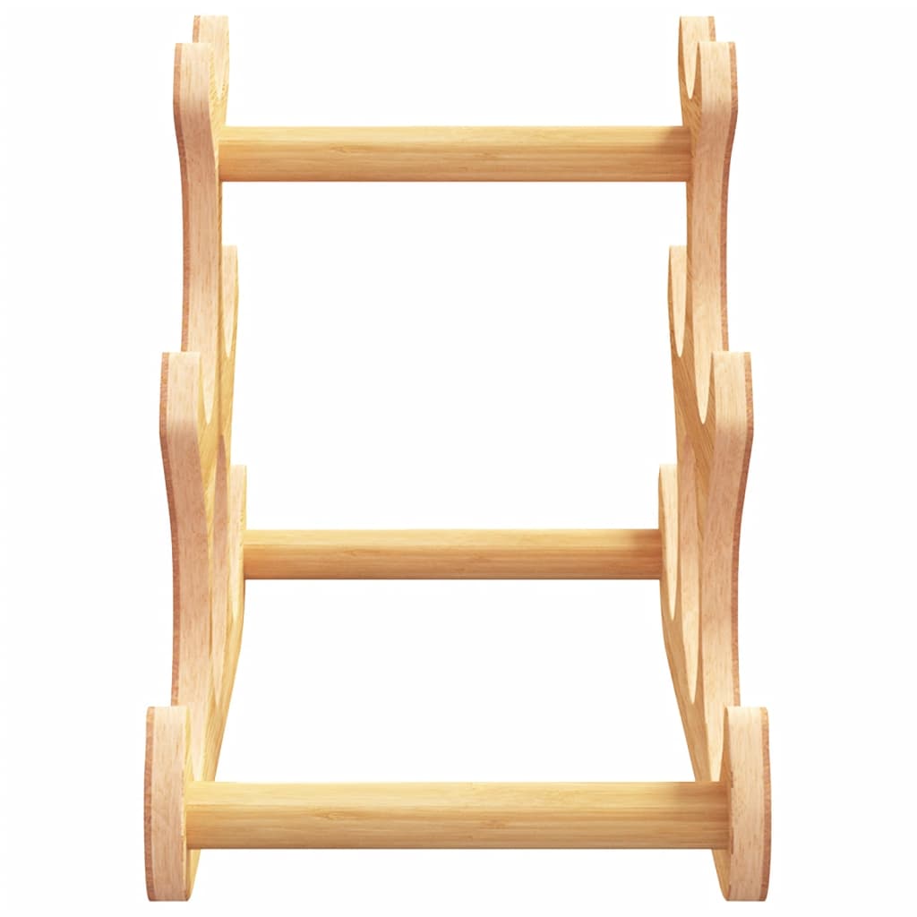 Wine Rack for 6 Bottles 35x18x25.5 cm Bamboo