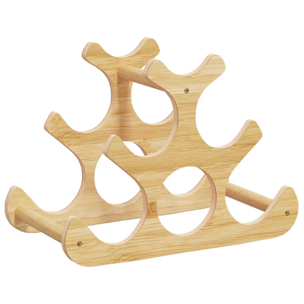Wine Rack for 6 Bottles 35x18x25.5 cm Bamboo