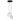 Hanging Lamp 25 W White 30x30x100 cm E27