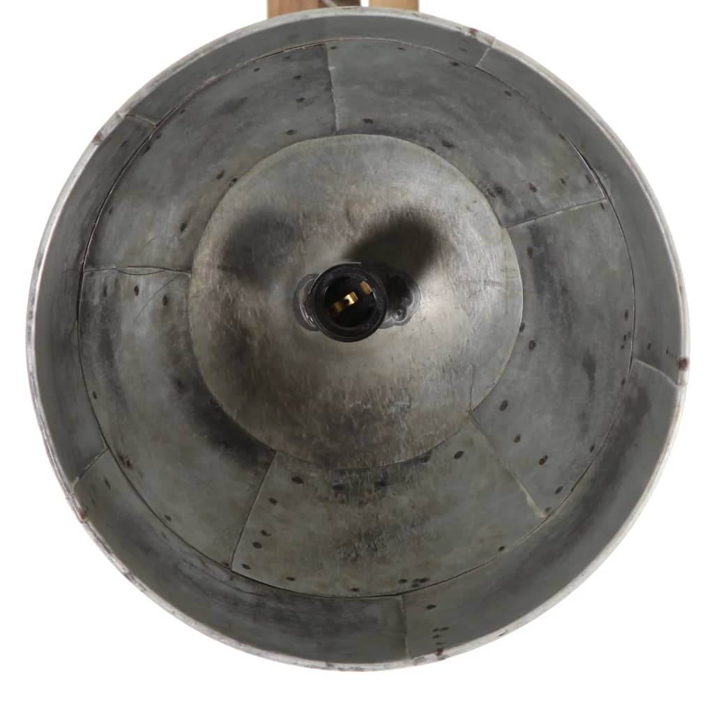 Ceiling Lamp 25 W Vintage Silver 105x30x65-108cm E27