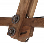 Ceiling Lamp 25 W Vintage Silver 105x30x65-108cm E27