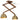 Ceiling Lamp 25 W Antique Brass 29x18x85 cm E27