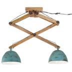 Ceiling Lamp 25 W Distressed Blue 29x18x85 cm E27