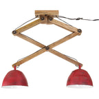 Ceiling Lamp 25 W Distressed Red 29x18x85 cm E27