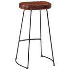 Gavin Bar Stools 2 pcs Dark Brown 44x37.5x78 cm