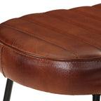 Gavin Bar Stools 2 pcs Dark Brown 44x37.5x78 cm