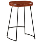 Bar Stools 2 pcs Dark Brown 41x29x62 cm