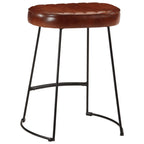 Bar Stools 2 pcs Dark Brown 40x29.5x53 cm