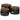 Bar Tables Drum Shape 3 pcs Solid Wood Reclaimed