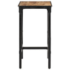 Bar Table 60x55x107 cm Solid Rough Wood Mango