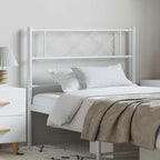 Metal Headboard White 100 cm
