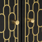 2 Piece Bathroom Furniture Set Solid Wood Mango