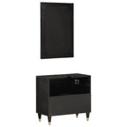 2 Piece Bathroom Furniture Set Solid Wood Mango