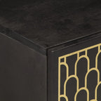 2 Piece Bathroom Furniture Set Solid Wood Mango