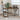 Desk Smoked Oak 139x139x75 cm Engineered Wood