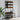 Clothes Rack with Shoe Storage Smoked Oak 100x40x184 cm