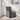Massage Recliner Chair Dark Grey Fabric