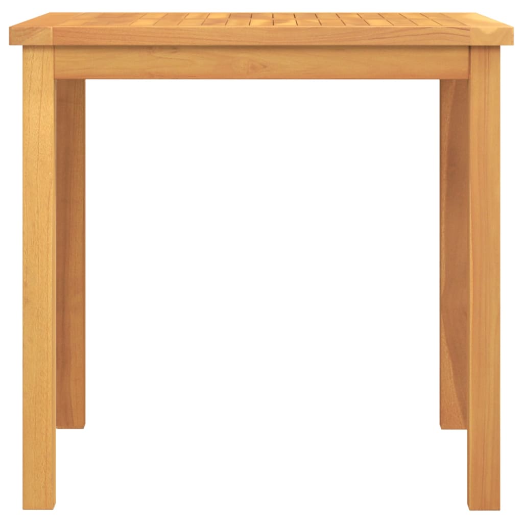 5 Piece Garden Dining Set Solid Wood Teak