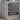 Bedside Cabinet with Glass Door Grey Sonoma 35x37x42 cm