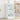Side Cabinet with Glass Doors White 35x37x75.5 cm