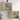 Bedside Cabinets with Glass Doors 2 pcs Sonoma Oak 35x37x35 cm