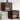 Bedside Cabinets with Glass Doors 2 pcs Smoked Oak 35x37x35 cm