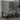 Bedside Cabinet with Glass Door Grey Sonoma 35x37x50 cm