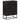Sideboard Black 55x30x76 cm Solid Wood Mango and Iron
