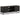 TV Cabinet Black 110x30x40 cm Solid Wood Mango and Iron