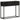 Console Table Black 90x30x76 cm Solid Wood Mango and Iron