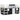 Kids' Loft Bed With Curtains Without Mattress White&Black 80X200Cm