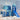Kids' Loft Bed With Tower Without Mattress Blue