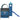 Kids' Loft Bed With Tower Without Mattress Blue