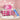 Curtains for Loft Bed with Tunnel Pink Polyester