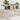 Garden Table with Glass Top Beige 115x54x74 cm Poly Rattan