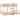 Bunk Bed Without Mattress 80X200/140X200 Cm Solid Wood