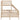 Bunk Bed Without Mattress 90X200/140X200 Cm Solid Wood
