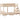 Bunk Bed Without Mattress 90X200/120X200 Cm Solid Wood