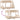 Bunk Bed Without Mattress 90X200/120X200 Cm Solid Wood