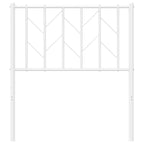 Metal Headboard White 75 cm