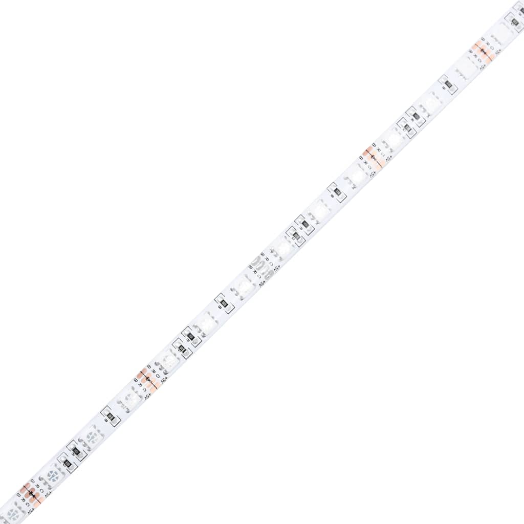 LED Headboard Sonoma Oak 180x18.5x103.5 cm Engineered Wood