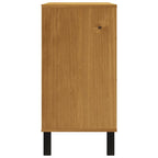 Drawer Cabinet FLAM 110x40x80 cm Solid Wood Pine